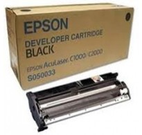 TONER ORIGINAL EPSON BLACK C1000 C2000 (6K) - S050033